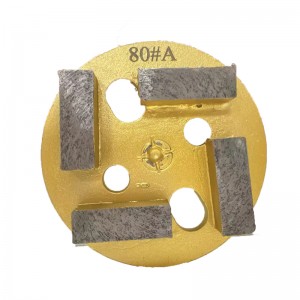 Zhongheng Floor diamondinding disc/Concrete Metal Abrasive Disc 80#