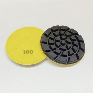 Concrete Resin Grinding Disc 100#/Concrete Resin Oolishing Pad 100#/diamond resin grinding disc